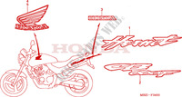 MARCHIO(CB600F2) per Honda CB 600 F HORNET 2002