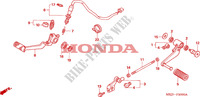 PEDALE per Honda CB 1300 BI COULEUR 2004