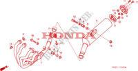 SMORZATORE SCARICO per Honda CB 1300 ABS FAIRING 2005