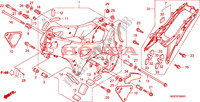 CORPO TELAIO per Honda VFR 1200 F 2010