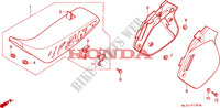 SEDILE/COPERTURA LATO (CR500RM ) per Honda CR 500 R 1991