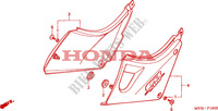 COPERTURA LATO per Honda CB 500 50HP 2002