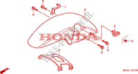 PARAFANGO ANTERIORE per Honda CB 500 34HP 2002