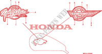 MARCHIO(1) per Honda SHADOW 750 34HP 1994