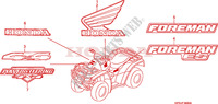 MARCHIO(1) per Honda FOURTRAX 500 FOREMAN 4X4 Electric Shift 2007