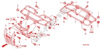 SEDILE/PORTATORE per Honda FOURTRAX 420 RANCHER 4X4 AT 2012