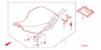 SEDILE SINGOLO(2) per Honda FOURTRAX 420 RANCHER 4X4 AT 2012