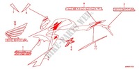 EMBLEMA/STRISCIA (2) per Honda CB 1000 R ABS 2012