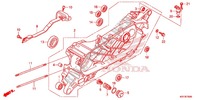 CASSA MANOVELLA SINISTRA per Honda SH 125 ABS D TOP BOX 2013