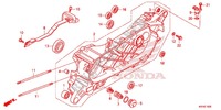 CASSA MANOVELLA SINISTRA per Honda SH 125 ABS D SPORTY TOP CASE 2015