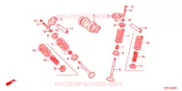 ALBERO A CAMME/VALVOLA per Honda CBF 125 2011