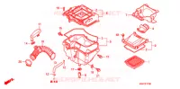COPERTURA ANTERIORE/FILTRO ARIA per Honda CBF 125 2011