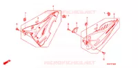 COPERTURA LATO/COPERTURA SERBATOIO per Honda CBF 125 2011