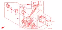 CORPO VALVOLA IMMISSIONE per Honda CBF 125 2011