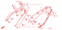 SEDILE/RIPARO POSTERIORE per Honda CBF 125 2011