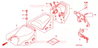 SEDILE SINGOLO(2) per Honda CBF 125 2011