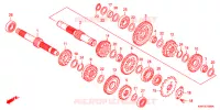 TRASMISSIONE per Honda CBF 125 2011