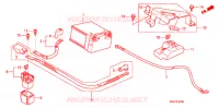 UTENSILI/SCATOLA BATTERIA per Honda CBF 125 2011