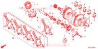 ALBERO MANOVELLA/PISTONE per Honda CB 1100 C DCT ABS RED 2018