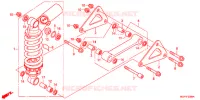 AMMORTIZZATORE POSTERIORE per Honda CB 1100 C DCT ABS RED 2018