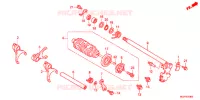 CILINDRO CAMBIO/FORCA CAMBIO per Honda CB 1100 C DCT ABS RED 2018