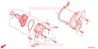 COPERTINA POMPA ACQUA per Honda CB 1100 C DCT ABS RED 2018
