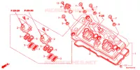 COPERTURA TESTA CILINDRO per Honda CB 1100 C DCT ABS RED 2018