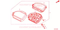 INDICATORE COMBINAZIONE per Honda CB 1100 C DCT ABS RED 2018
