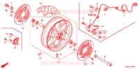 RUOTA ANTERIORE per Honda CB 1100 C DCT ABS RED 2018