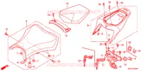 SELLA per Honda CB 1100 C DCT ABS RED 2018