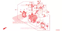 CORPO VALVOLA IMMISSIONE per Honda FOURTRAX 420 RANCHER 4X4 AT DCT IRS EPS 2018
