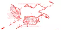 FARO ANTERIORE per Honda FOURTRAX 420 RANCHER 4X4 AT DCT IRS EPS 2018