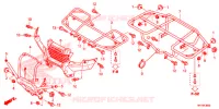 SEDILE/PORTATORE per Honda FOURTRAX 420 RANCHER 4X4 AT DCT IRS EPS 2018