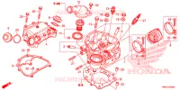 CILINDRO/TESTATA per Honda FOURTRAX 500 RUBICON DCT EPS 2018