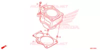 CILINDRO per Honda FOURTRAX 500 RUBICON DCT EPS 2018