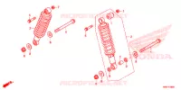 CUSCINO POSTERIORE(2) per Honda FOURTRAX 500 RUBICON DCT EPS 2018