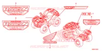 EMBLEMA/STRISCIA per Honda FOURTRAX 500 RUBICON DCT EPS 2018