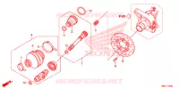 FORCA POSTERIORE/ALBERO ELICA(2) per Honda FOURTRAX 500 RUBICON DCT EPS 2018