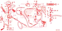 LEVA MANIGLIA/INTERRUTTORE/CAVO(1) per Honda FOURTRAX 500 RUBICON DCT EPS 2018