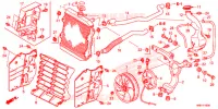 RADIATORE per Honda FOURTRAX 500 RUBICON DCT EPS 2018