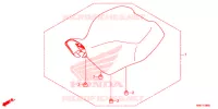 SEDILE SINGOLO(2) per Honda FOURTRAX 500 RUBICON DCT EPS 2018