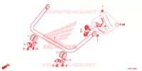 STABILIZZATORE per Honda FOURTRAX 500 RUBICON DCT EPS 2018