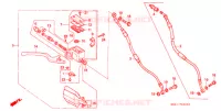 CILINDRO MAESTRO FRENO per Honda XLR 250 BAJA 1990