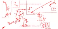 PEDALE/BRACCIO AVVIATORE A TIRO per Honda XLR 250 BAJA 1990
