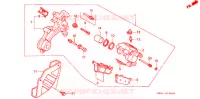PINZA FRENO POSTERIORE (1) (R3J/RK/RL/R3L) per Honda XLR 250 BAJA 1990