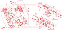 AMMORTIZZATORE POSTERIORE (2) (RM/R3M/RN/R3N/RP/RR/R3R) per Honda XLR 250 BAJA 1991