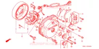 COPERTURA CASSA MANOVELLA/ GENERATORE(2) per Honda XLR 250 BAJA 1991