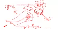 SELLA (2) per Honda XLR 250 BAJA 1991