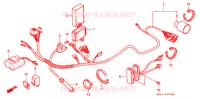 BARDATURA FILO/RINCULO IGNIZIONE (3) (BAJA) per Honda XLR 250 BAJA Whit speed warning light 1994