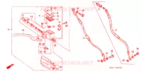 CILINDRO MAESTRO FRENO per Honda XLR 250 BAJA Whit speed warning light 1994